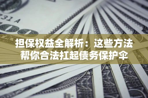武汉担保权益全解析：这些方法帮你合法扛起债务保护伞