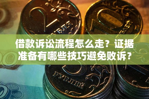 武汉借款诉讼流程怎么走？证据准备有哪些技巧避免败诉？