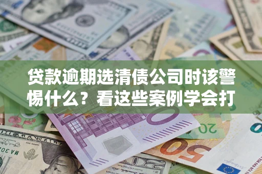 武汉贷款逾期选清债公司时该警惕什么？看这些案例学会打翻身仗