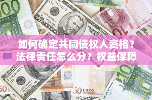 武汉如何确定共同债权人资格？法律责任怎么分？权益保障技巧揭秘！