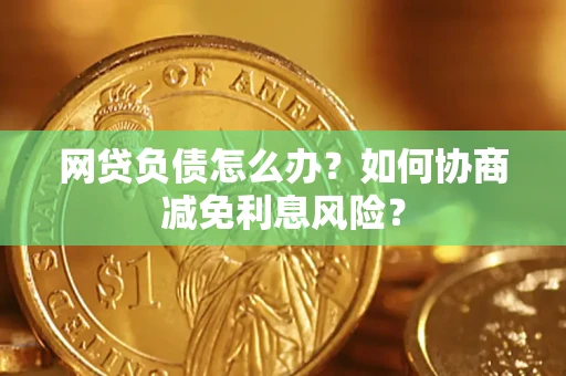 武汉网贷负债怎么办？如何协商减免利息风险？