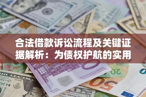 武汉合法借款诉讼流程及关键证据解析：为债权护航的实用指南