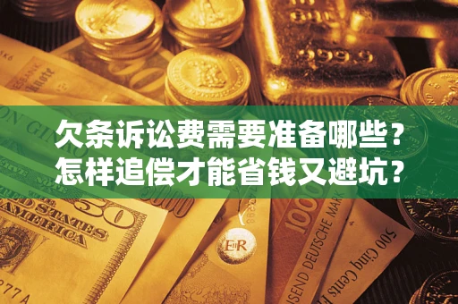 武汉欠条诉讼费需要准备哪些？怎样追偿才能省钱又避坑？