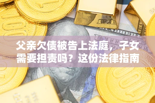 武汉父亲欠债被告上法庭，子女需要担责吗？这份法律指南必须看完