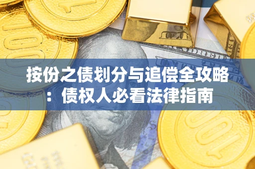 武汉按份之债划分与追偿全攻略：债权人必看法律指南
