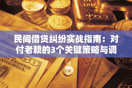 武汉民间借贷纠纷实战指南：对付老赖的3个关键策略与调解盲区解析