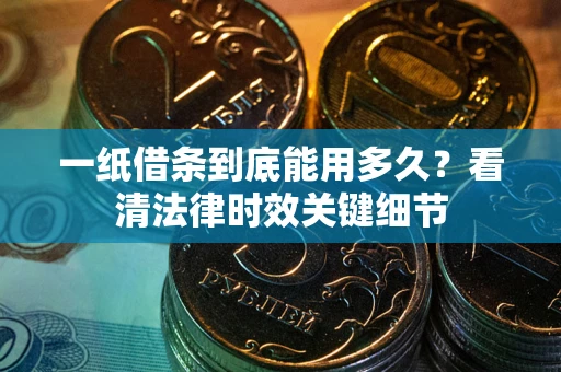武汉一纸借条到底能用多久？看清法律时效关键细节