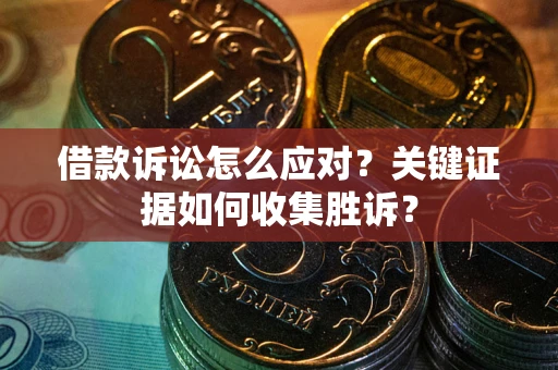 武汉借款诉讼怎么应对？关键证据如何收集胜诉？