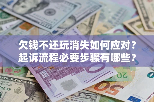 武汉欠钱不还玩消失如何应对？起诉流程必要步骤有哪些？