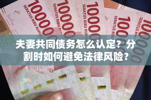 武汉夫妻共同债务怎么认定？分割时如何避免法律风险？