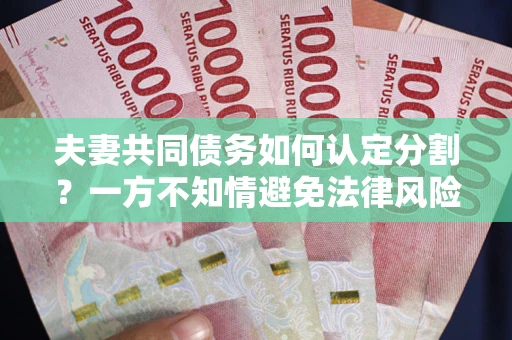 武汉夫妻共同债务如何认定分割？一方不知情避免法律风险必看！